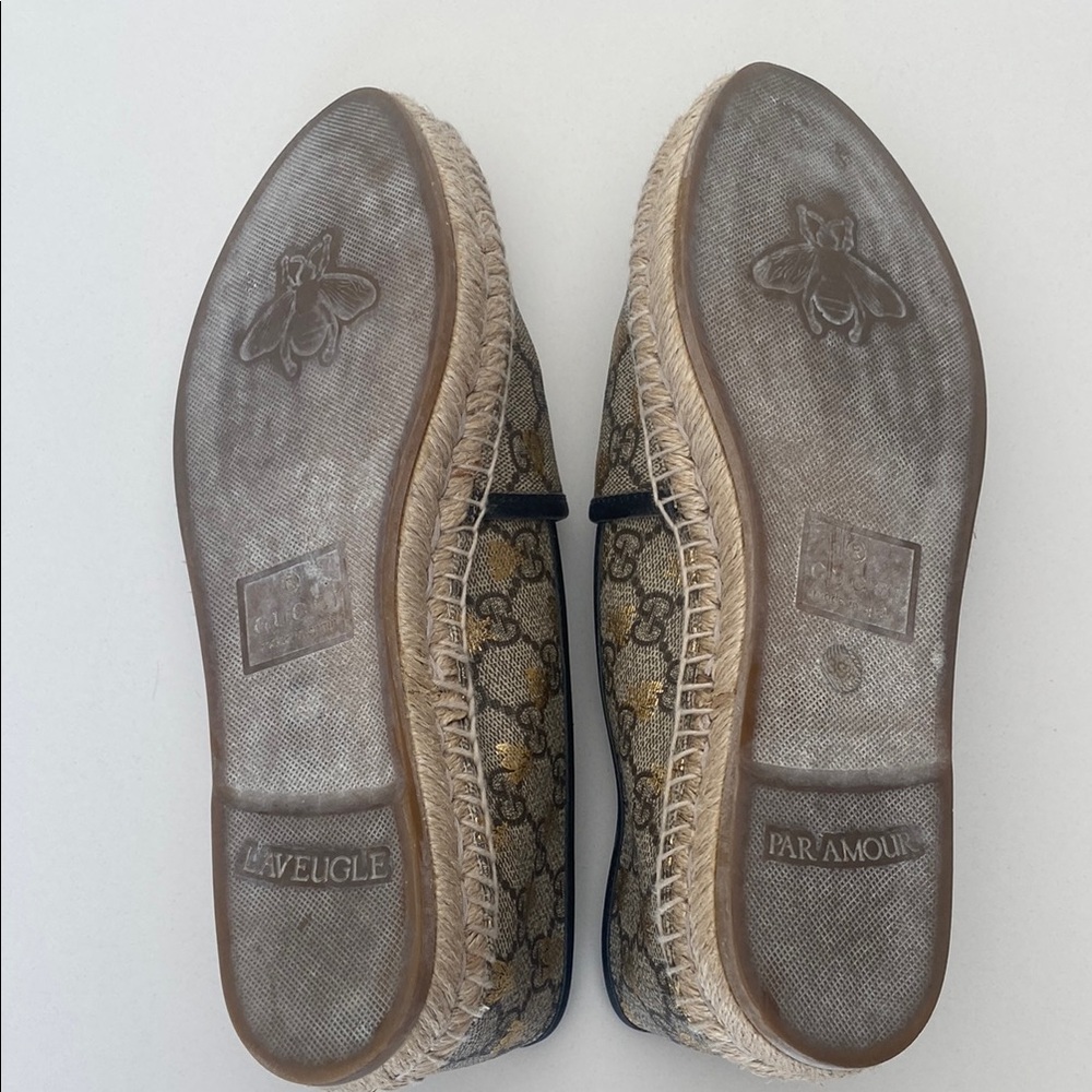 Gucci GG Supreme Bees Espadrilles - Picture 3 of 8